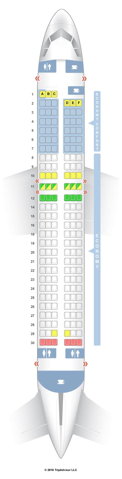 Seatguru Seat Map Alitalia Airbus A320 320 One Class