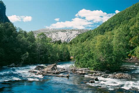 Mountain River Norway Free Photo On Barnimages