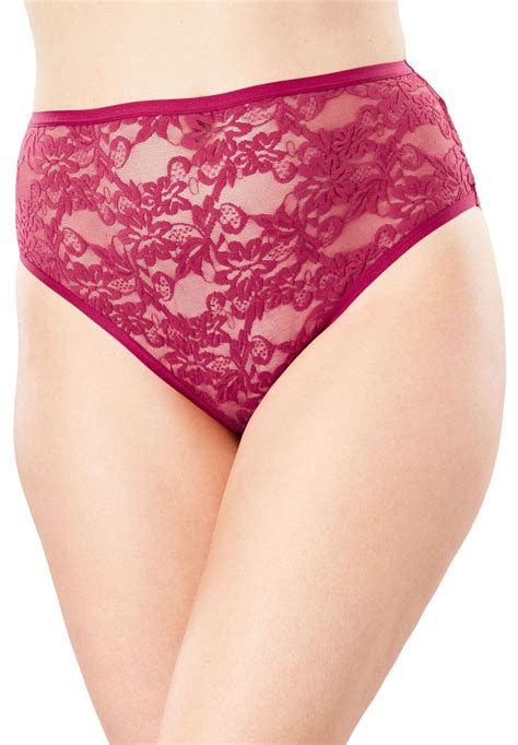 High Cut Lace Panty By Comfort Choice® Lace Panties Lace Shorts High Fashion Street Style