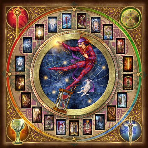 The 'major arcana' contains 22 cards while the 'minor arcana' has 56 cards. Thoughts of a Seedling: Tarot
