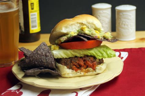 Chorizo Burgers With Sweet Corn Guacamole Recipes List