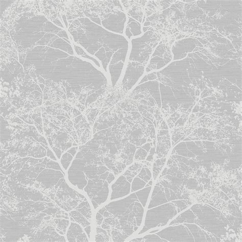 Holden Decor Whispering Trees Glitter Metallic Textured Wallpaper Ebay