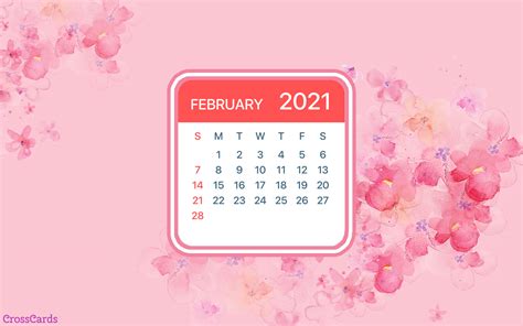 February 2021 Calendar Desktop Wallpaper Valentines Hd Wallpapers And