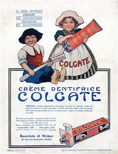 Colgate Toothpaste Produits De Beaut Publicit Ancienne