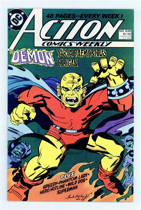 Action Comics 1938 Dc 638 Vf 80