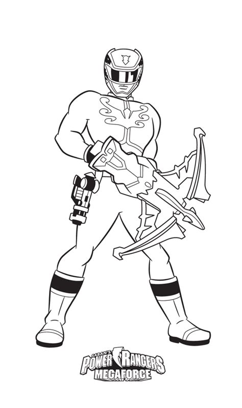 Coloriage power rangers à imprimer pour les enfants - CP22334