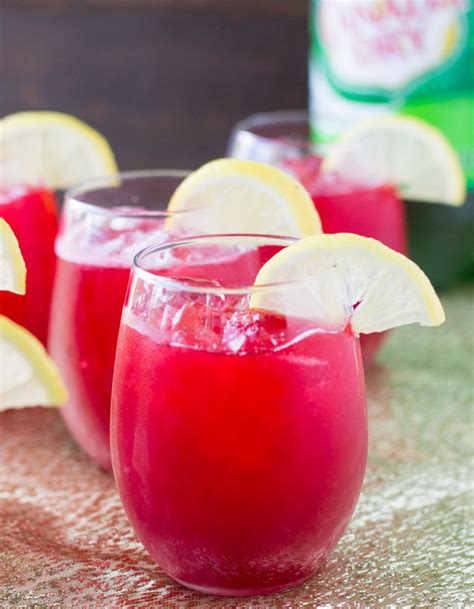 Raspberry Lemonade Fizz Recipe Culinary Hill