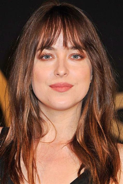 15 Flattering Examples Of Bangs For Round Faces Bangs For Round Face Haircut For Thick Hair
