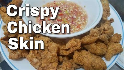 Crispy Chicken Skin Ez Recipes Youtube