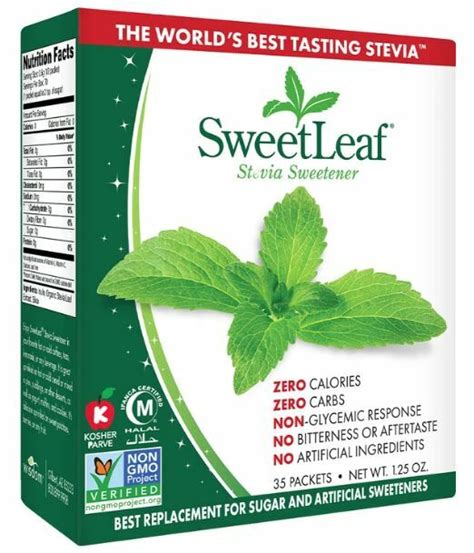Stevia Packets 35 Count All Natural Sugar Free Stevia Diabetic