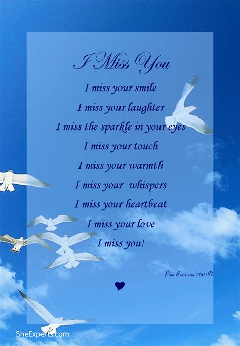 I Miss You Poem Welcome To Repin And Share Enjoy Missing You Poems