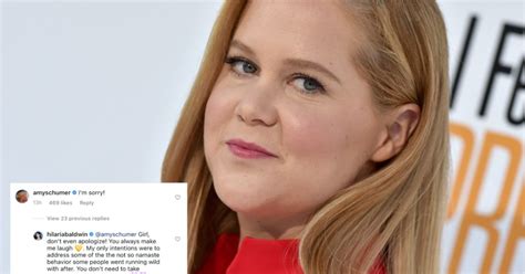 Amy schumer finally talked about her role in the hilaria baldwin controversy. Amy Schumer Apologizes, Deletes Photo After Holiday Joke ...