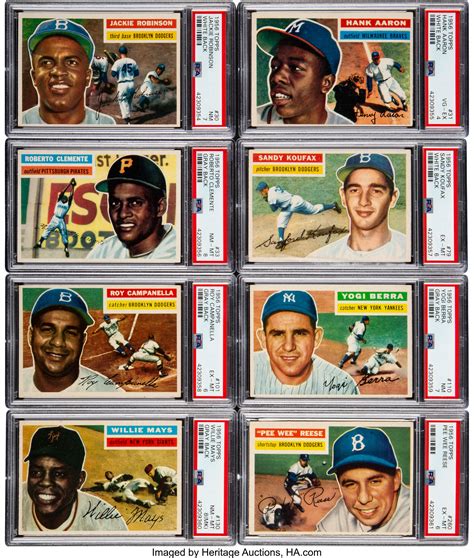 Click here to find sports card shops near me. 1956 Topps Baseball Near Set (339/340). ... Baseball Cards Sets | Lot #52684 | Heritage Auctions