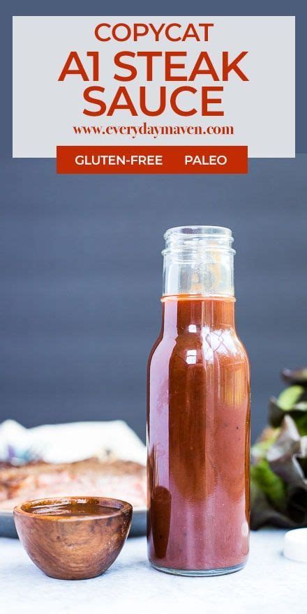 Hubby gave these away to a lot of people, and he was always asked for seconds a few weeks later. You can make copycat A1 Steak Sauce with junk-free ingredients at home in no time! Homemade ...
