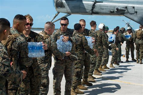 Marines Sailors Bring Relief Supplies To Nas Key West