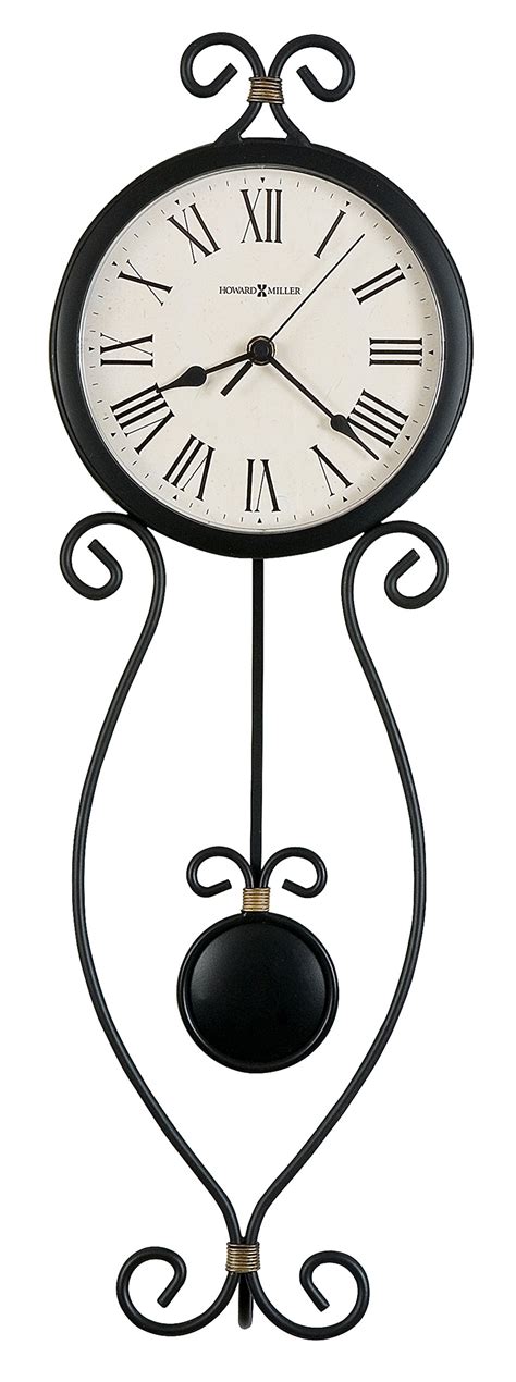 Buy Howard Miller Ivana Wall Clock 625 495 Wrought Iron Antique