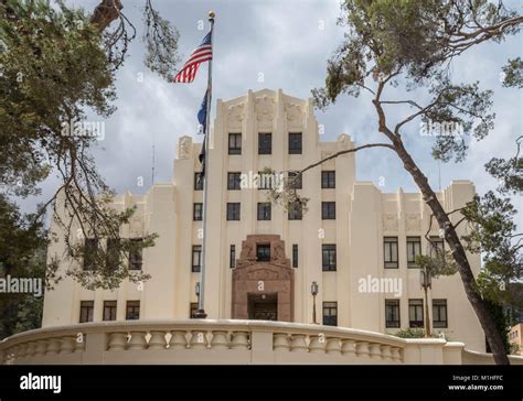 Cochise County courthouse in Bisbee Arizona Stock Photo - Alamy