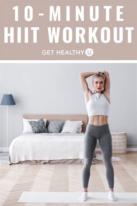 Hiit For Beginners 10 Minute Hiit Workouts Get Healthy U In 2020