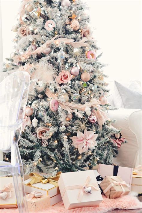 holiday home tour a pink christmas the pink dream pink christmas decorations pink