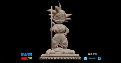 In game of thrones, the three dragons viserion, drogon and rhaegal were born at the same time. Kid Goku on flying Nimbus - Dragon Ball - 3D print model