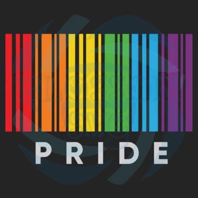 Gay Pride Barcode Svg Lgbt Svg Rainbow Pride Svg Lgbt Pride Svg
