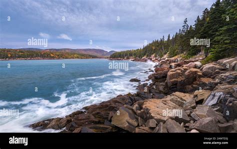 Coastal Landscape Acadia National Park Mount Desert Island Maine