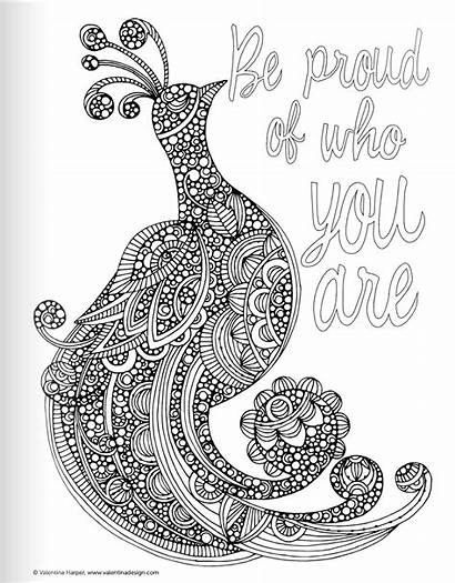 Coloring Pages Quotes Adults Inspirational Quote Inspiring