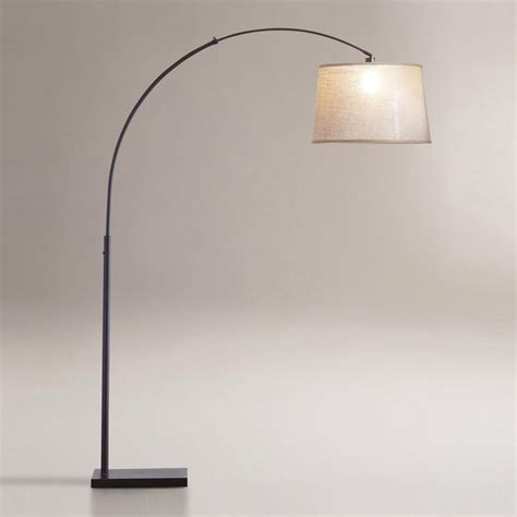 Aukerman 68 arc floor lamp. Loden Arc Floor Lamp Base | World Market - $300 cheaper than the one at Pottery Barn! | Floor ...