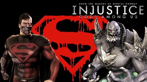 Injustice Gods Among Us Cyborg Superman Vs Doomsday With Lore And Skins