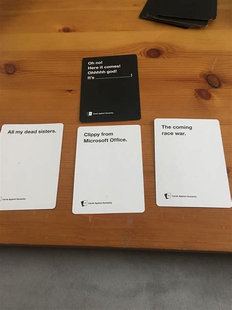 First Time Playing With The Absurd Box Rcardsagainsthumanity