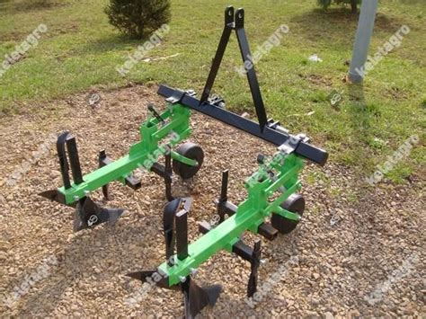 Cultivator With 2 Hoe Units With Hiller For Japanese Compact Tractors
