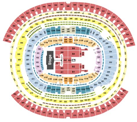 Sofi Stadium Taylor Seating Chart Stadium Seating Chart