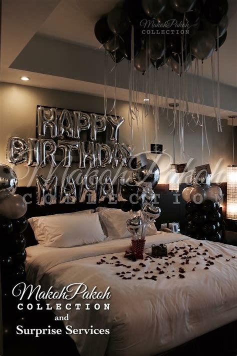Whether you are planning for a surprise birthday party, an eventful evening or a day out, with the best birthday present you are sure to enhance the experience, show your love and nurture your relationships. 7 Images How To Decorate Hotel Room For Husband Birthday ...