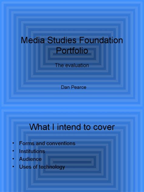Media Studies Foundation Portfolio Evaluation 1 Pdf Magazines