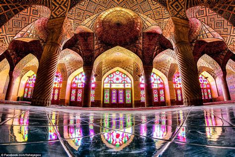 Stunning Images Showcase The Beauty Of Iranian Mosques Daily Mail Online