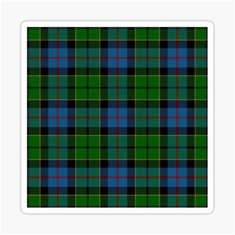 Clan Forsyth Scottish Tartan Sticker For Sale By Clairemh1 Redbubble