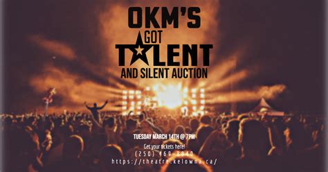 Okms Got Talent Kelowna Community Theatre