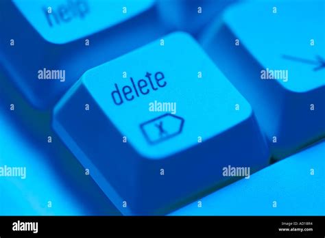 Delete Button Hi Res Stock Photography And Images Alamy