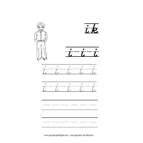Wonderbaar bol.com | leren schrijven het. Letter I | letters leren schrijven. Werkbladen alfabet ...