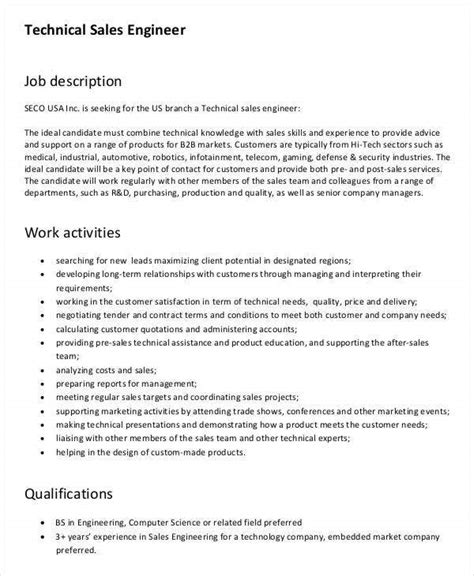 Engineering Manager Job Description Free 8 Engineer
