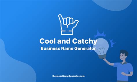 Cool And Catchy Business Name Generator 20 Business Name Generators Riset