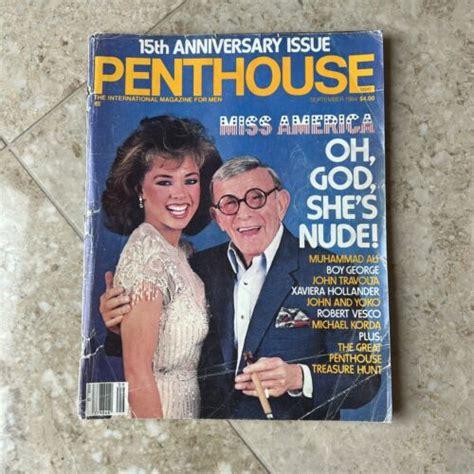 Vintage Penthouse Magazine September 1984 Vanessa Williams Ebay