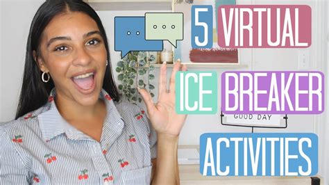 5 Virtual Ice Breaker Activities Remote Learning YouTube