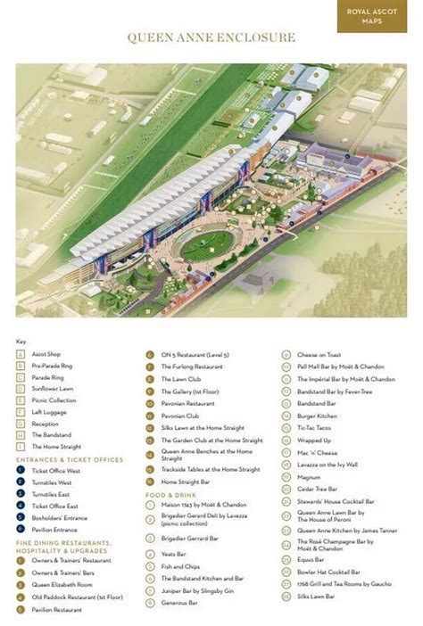 Royal Ascot 2022 Enclosures Maps And Guides Including The Royal