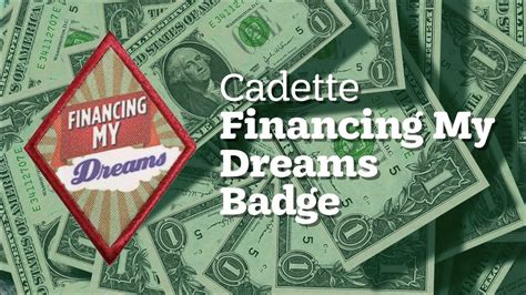 How To Get Your Cadette Financing My Dreams Badge Youtube