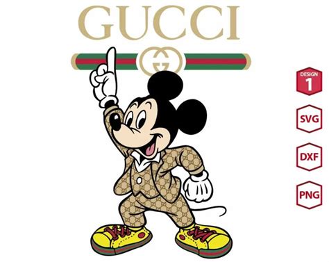 Mickey And Gucci Svg Mickey Mouse Svg Mickey And Gucci Svg Mickey