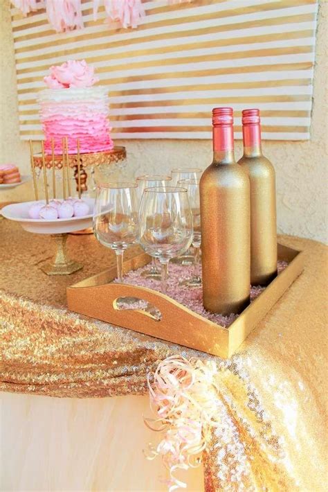 Party City Gold And Pink Decorations Ideas Karas Party Ideas Pink