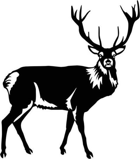 Deer Free Dxf File Cut Ready For Cnc Machines