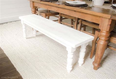How To Build A Simple Farmhouse Bench With Free Building Plans