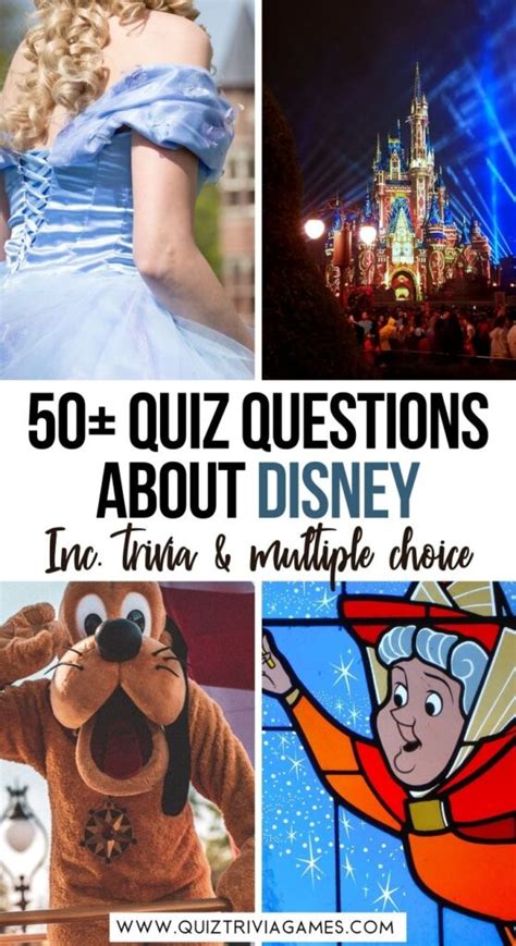 50 Easy Disney Quiz Questions And Answers Quiz Trivia Games 2022